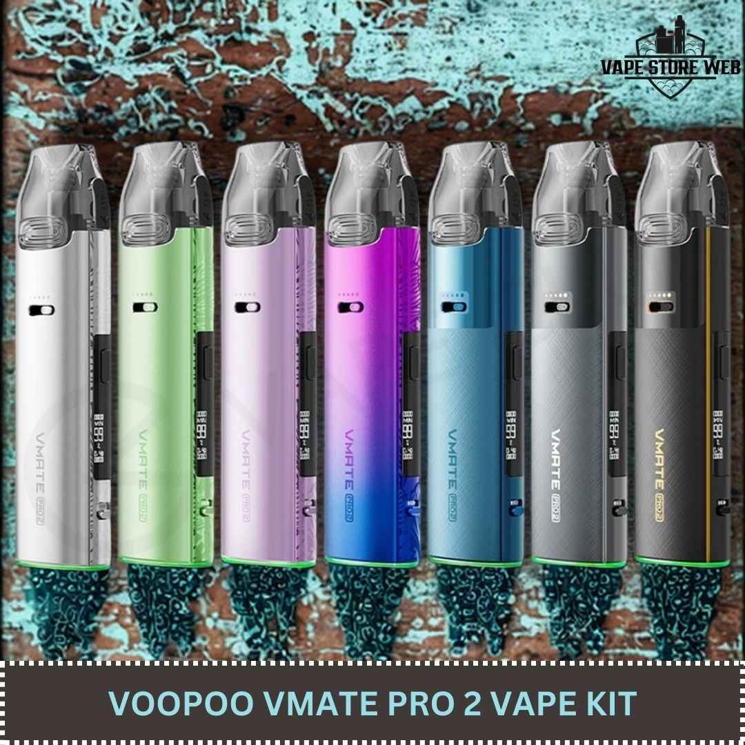 VOOPOO VMATE PRO2 注油主機｜30W雙模式・1500mAh快充｜台灣現貨 711到付